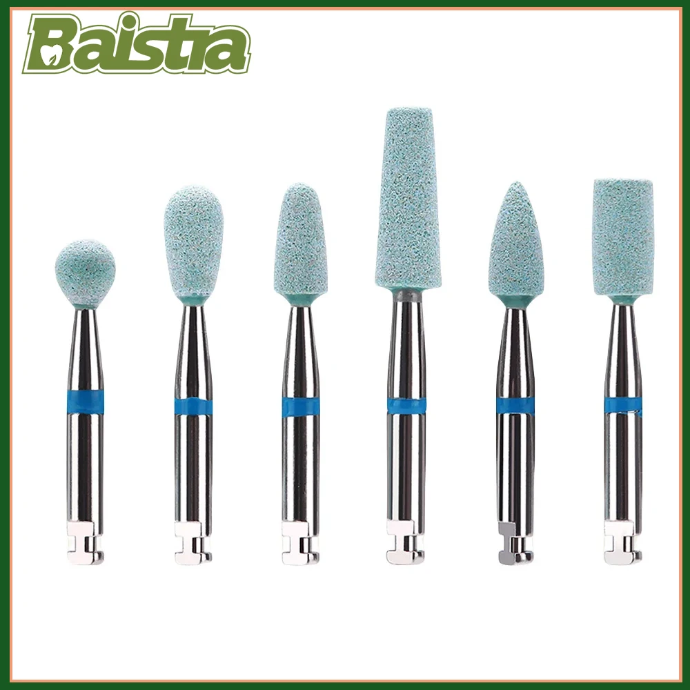 1 Pcs Dental Lab Polisher Ceramic Diamond Grinding Head Stone Coarse Grinder RA 2.35 Quick Polishing Dentistry Tool Durable