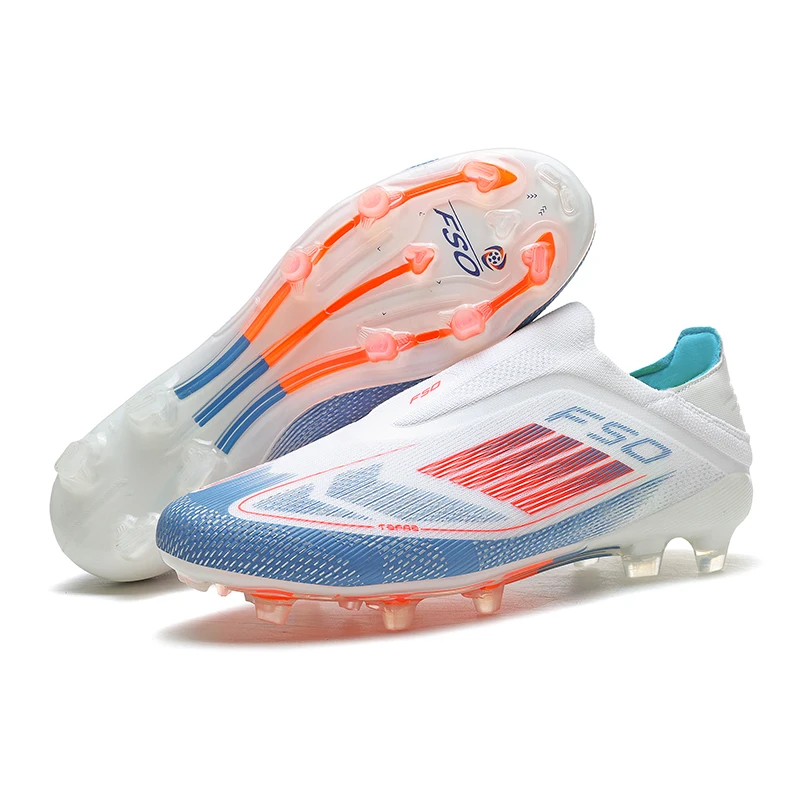 Nieuwe Heren Voetbalschoenen Sneakers Voetbalschoenen Noppen Lange Spikes Ultralichte Match Ademend Indoor TF Training Drop Shipping