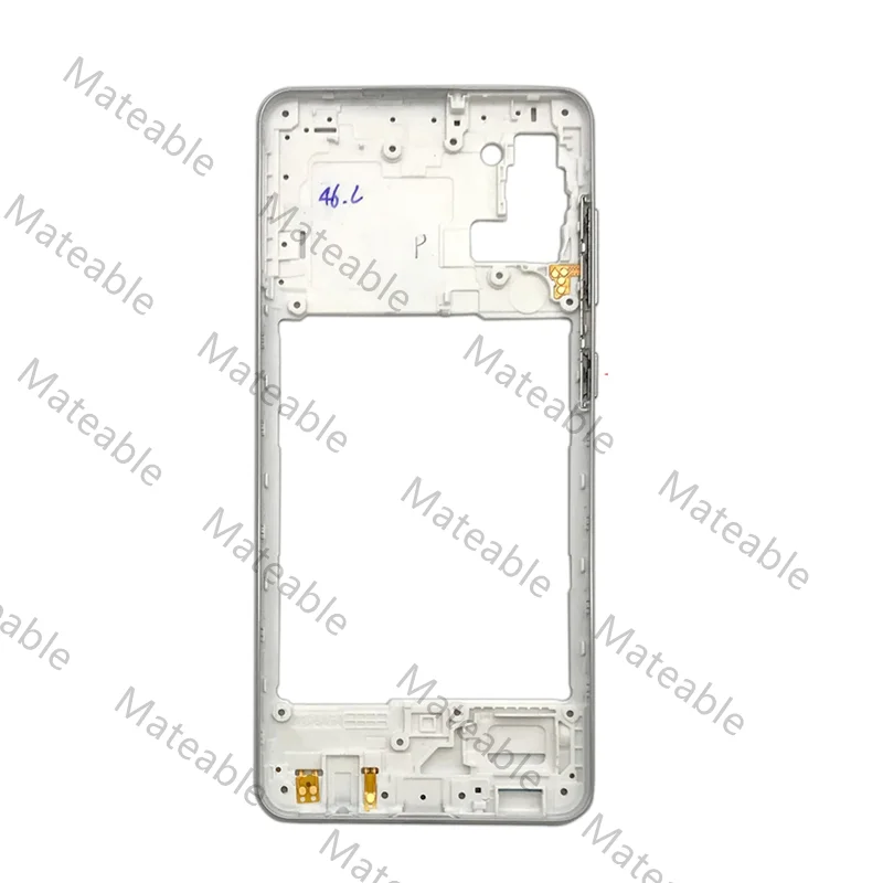 A31 For Samsung Galaxy A31 A315 Middle Frame Housing Board LCD Faceplate Bezel Replace Repair Parts + Side Buttons