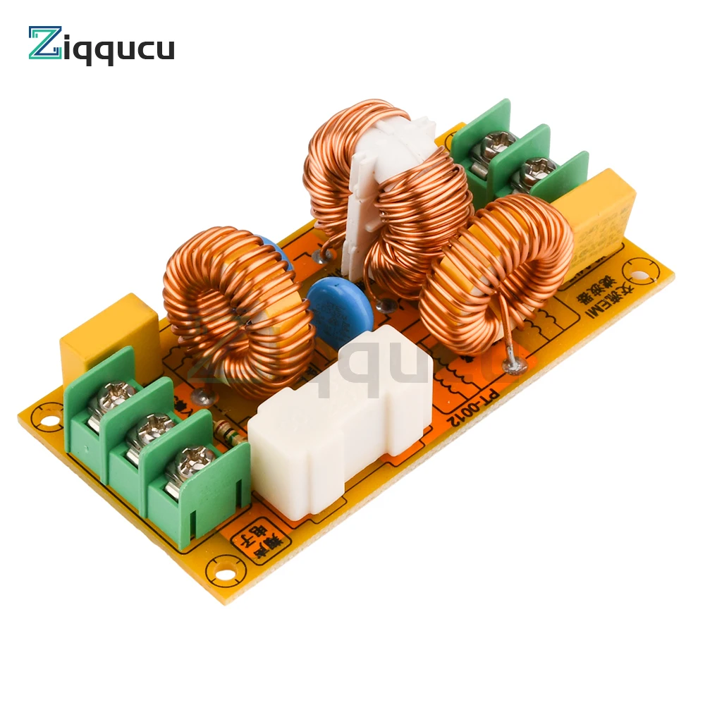 Voeding Filter Emi Hoogfrequent Filter Emi Power Filter AC110-220V 2a 4a 10a 20a Filterbord