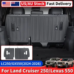 For Toyota 2024-2026 Land Cruiser 250 Prado LC250 Lexus 550 GX550 TPE Seat Back Protection Mat Anti-Dirt Interior Accessories