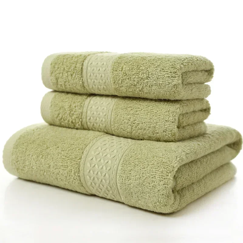 Large Cotton Super Absorbent Thick Towel Bath Towel 70*140 Soft Comfortable Bath Towel