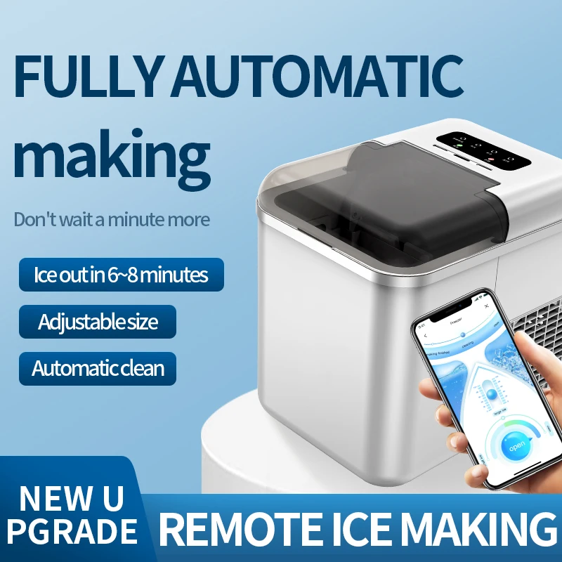 Application Remote Control Automatic Ice Maker Household Ice Maker