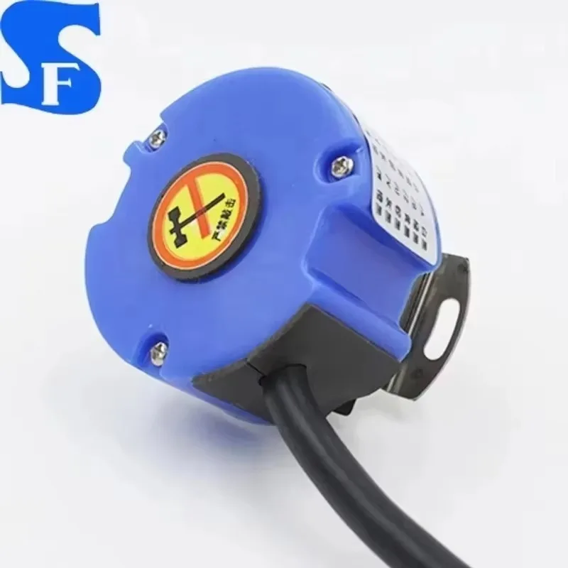 48mm Optical Encoder 2500PPR 8 Pole ABZ UVW Signal Servo Motor Durable