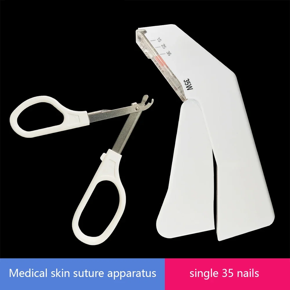 Disposable Stainless Steel Skin Stapler Surgery Stapler Nails Skin Stitching Machine Sterile Blank Package Nail Puller
