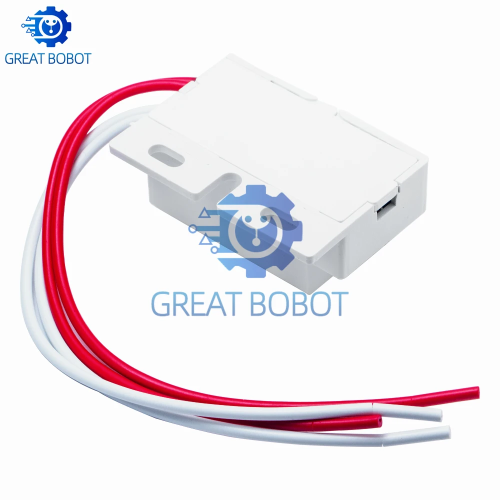 BS-nuevo módulo de Sensor de movimiento corporal de Radar de microondas PIR, interruptor de Sensor infrarrojo automático, ajustable para rango de distancia de tiempo, 220V CA 50Hz