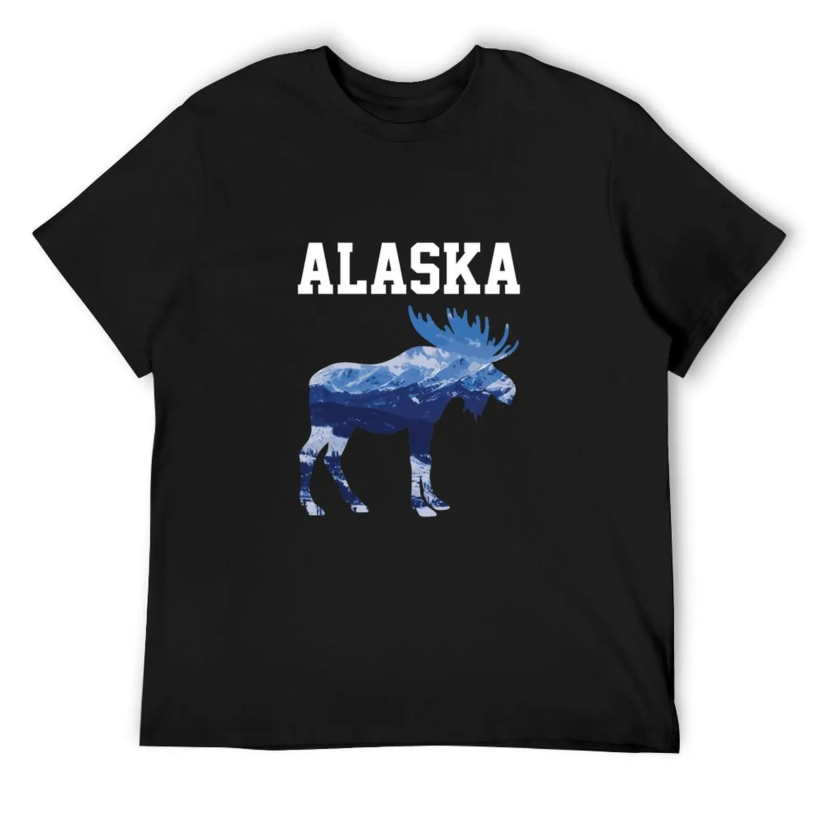 

Alaska Pure Nature Mountains Alaskan Moose Gift T-Shirt Aesthetic clothing topping oversized t shirt designer t shirt men