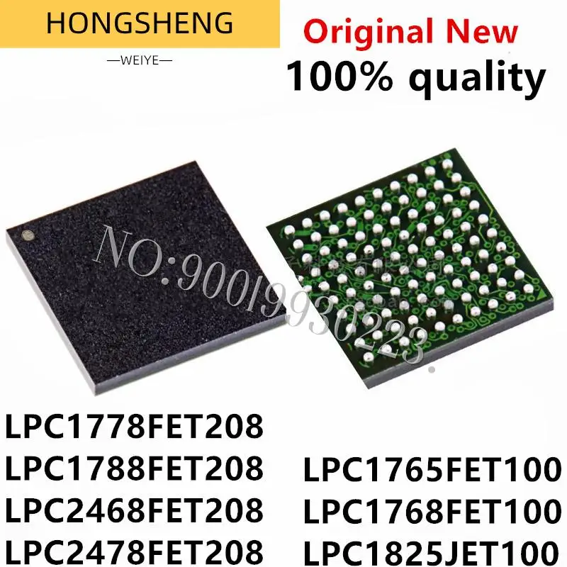 1pcs/lot LPC1778FET208 LPC1788FET208 LPC2468FET208 LPC2478FET208 LPC1765FET100 LPC1768FET100 LPC1825JET100 BGA100 BGA208