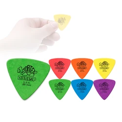 Dunlop púas de guitarra Tortex Triángulo Plectro Mediador 431R 0.5/0.6/0.73/0.88/1.0/1.14mm Accesorios de guitarra