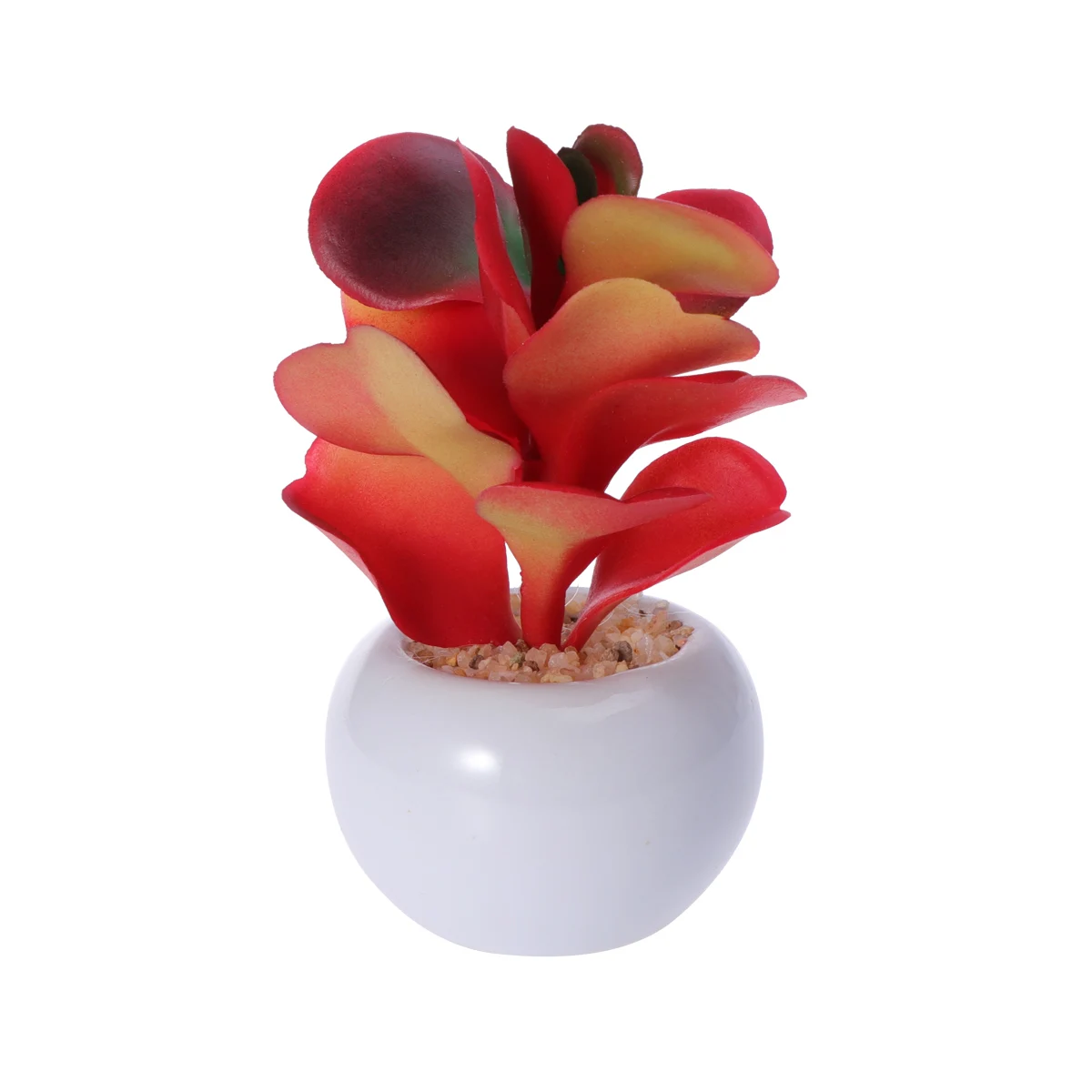 

4 Pcs Simulation Succulent Bonsai Fake Potted Plants Artificial Indoor Succulents Planters Decorative
