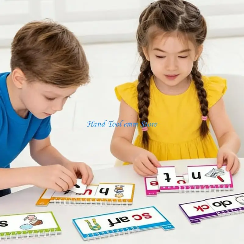 Picture 3: H37F Interactive Phonics Book Set For Kids With Colorful Copperplate Paper And Illustrations To Language Learning