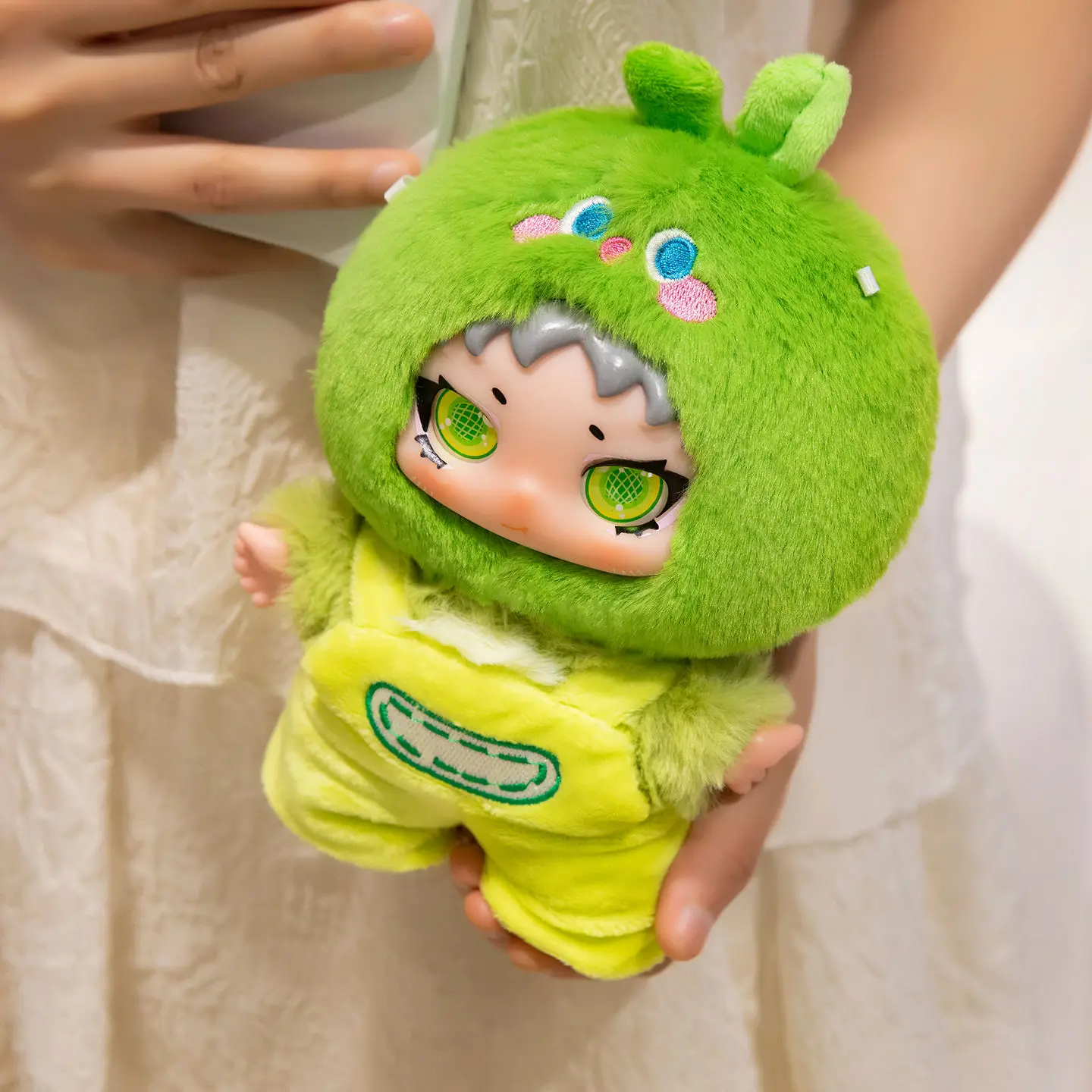 

Colorful Fresh Fruits Plush Persimmon Strawberry Toy Hami Melon Pineapple Doll Mangosteen Cherry Blueberries