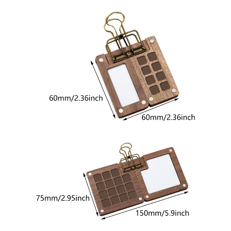 Juego acuarela viaje 8/15 rejillas, juego paleta acuarela portátil, bandeja pintura, caja, paletas pintura