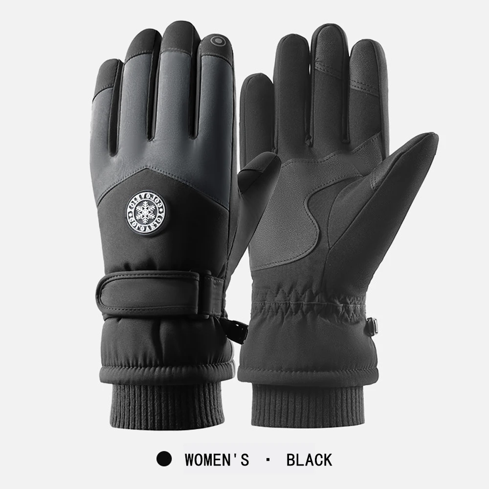 Winter Men Women Warm Ski Gloves Outdoor Sport  Waterproof Ultralight Snowboard Gloves Motorcycle Riding Snow Gloves