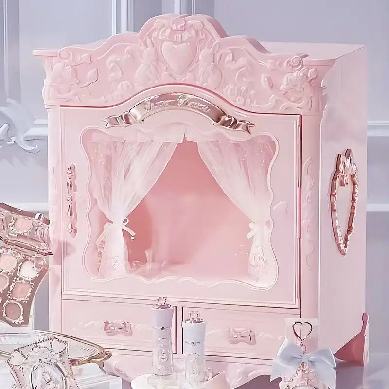 

Подарочный набор Bonnie Garden: маленький шкафчик, органайзер для косметики, кукольный домик