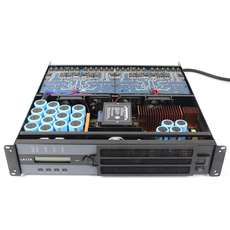 Professional Audio DSP LA12X 4CH Power Amplifier For Subwoofer Sound System