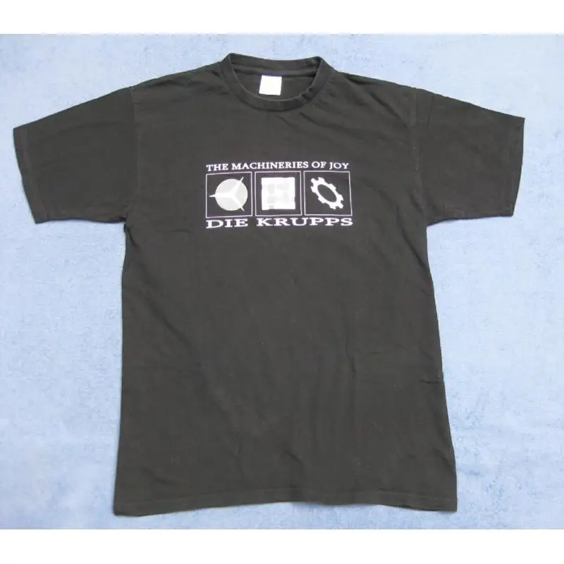 DIE KRUPPS T-Shirt Größe M The Machineries of Joy FRONT 242 Laibach KMFDM RAR