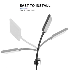 Led aquário luz tanque de peixes alto brilho lâmpada algas paisagismo água grama clipe lâmpada adequada para tanques de peixes abaixo de 60cm 6 principais vendas abajur de algas - №2