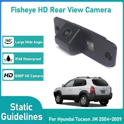 Kamera cofania CCD HD rybie oko do Hyundai Tucson JM 2004 2005 2007 2008 2009 akcesoria do monitora kamera cofania samochodowego