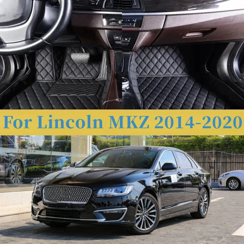 Custom For Lincoln MKZ 2014-2020 Car Foot Pads Protective Pad Auto Floor Mats Automobile Carpet Cover Interior Accessories