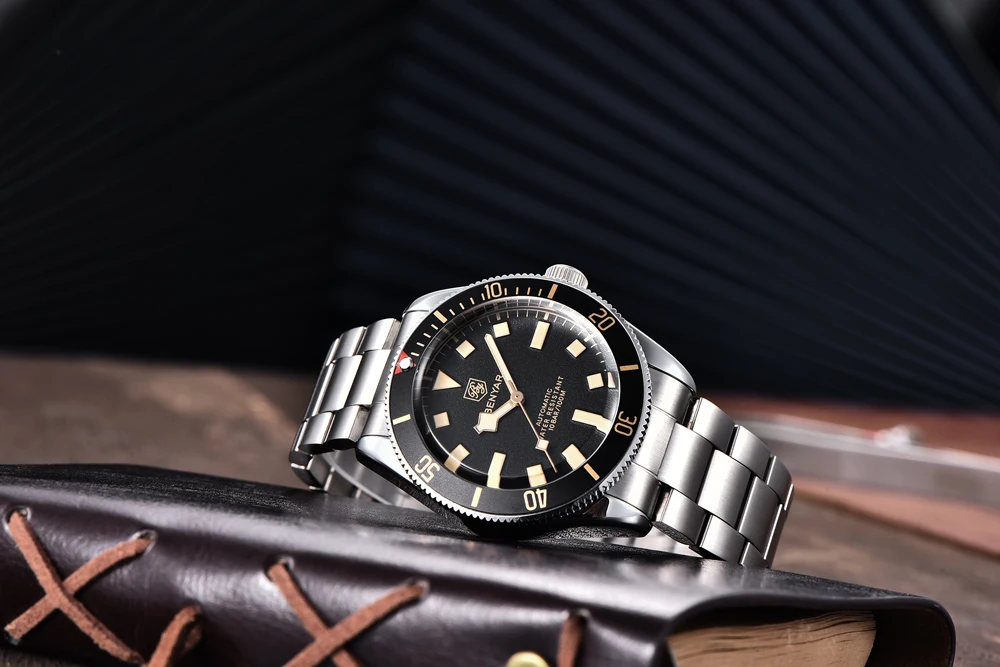 2026 Neue BENYAR Herren Luxus Automatikuhren Mechanische Business Wasserdichte Armbanduhr für Männer Sport Leuchtende Herren Armbanduhr – Detail 3