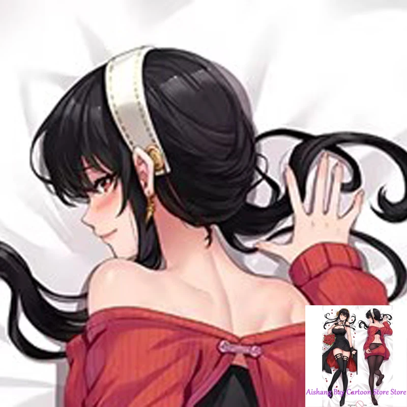 

Dakimakura Anime Pillow Cover Yor Forger SPY FAMILY Double Sided Print Life-size Body Decoration