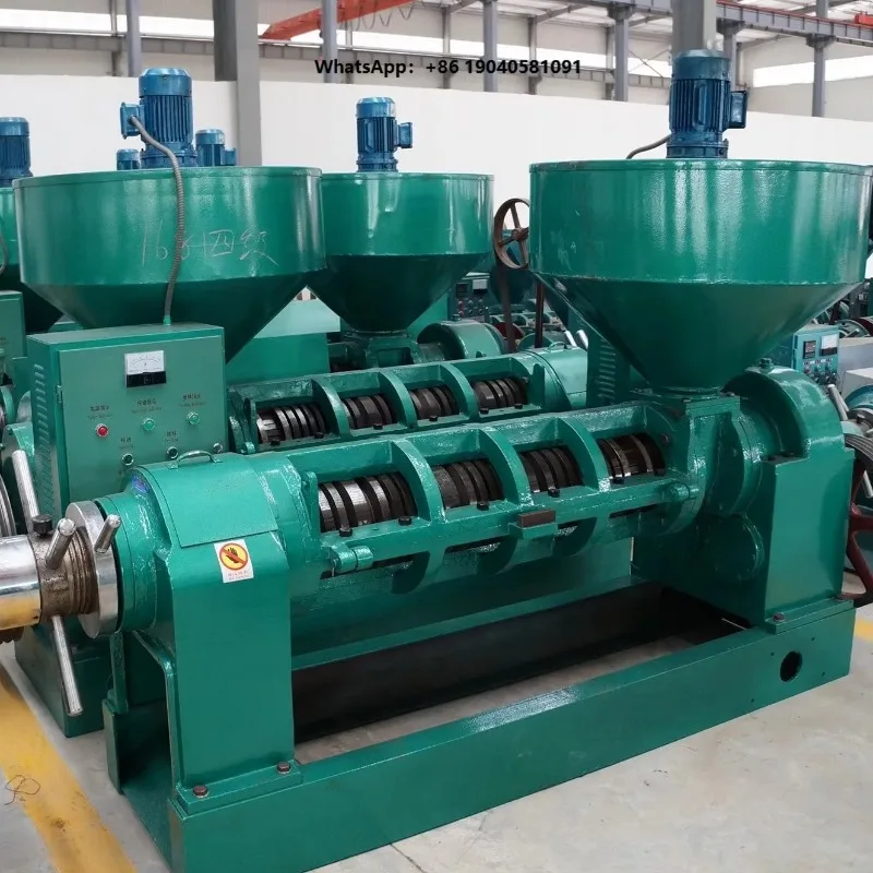 Large Output Oil Press Machine YZYX168  Sunflower Seeds  Groundnut Oil Pressing Squeezing Machine