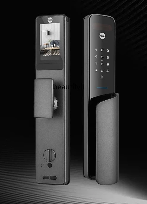 Smart 3D face recognition smart fingerprint lock home password lock anti-theft door electronic lock