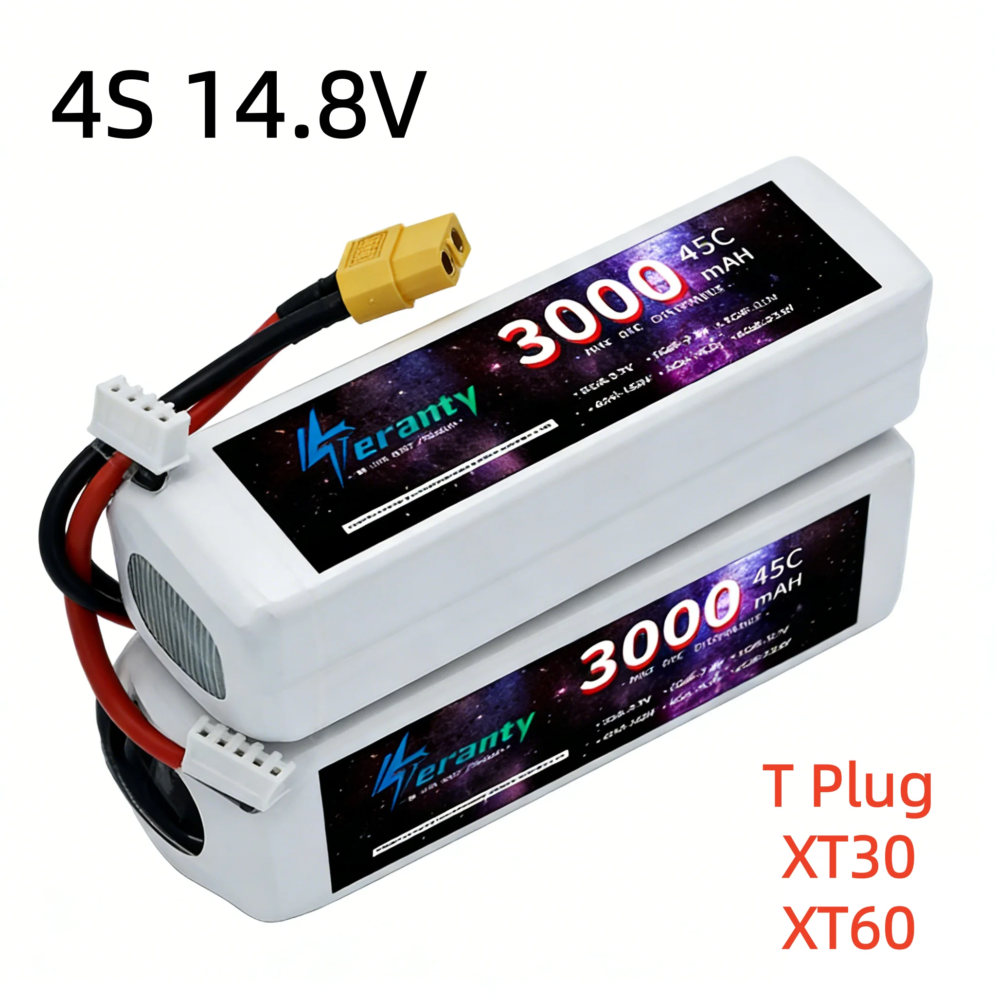 1/3PCS 4S Lipo Batt…