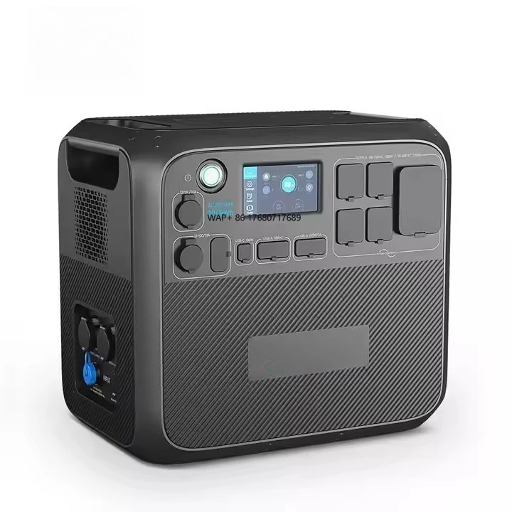 

Портативный домашний генератор солнечной системы 110 В 220 В с инверторным зарядным устройством и контроллером литий-ионной батареи, автомобильный источник питания