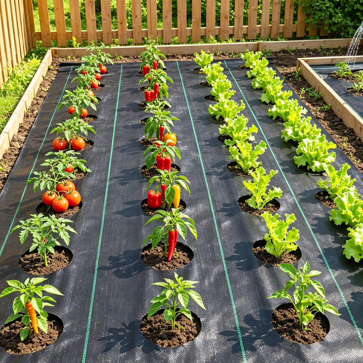 Gardening Weed Removal Mat Vegetable Garden Netting Thick Weed-control Geotextile Anti-mosquito Mesh Non-woven Fabric Plants Net