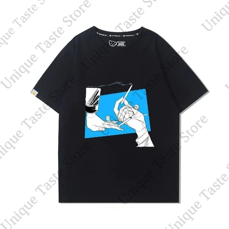 ‌Smoking Behind The Supermarket With You T Shirt Comfortable Cotton Short Sleeve Tee Tops Men Women Harajuku Fashion ‌T-shirt