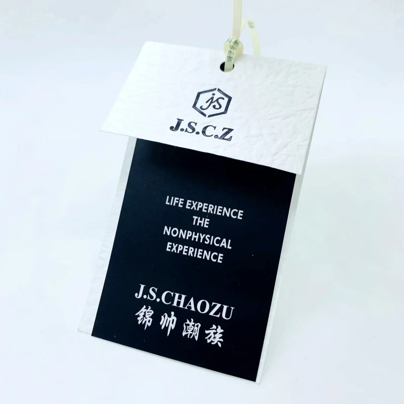 Custom..pieces.Luxury Custom Embossed Hang Tags 700gsm  Cardboard Garment label clothing