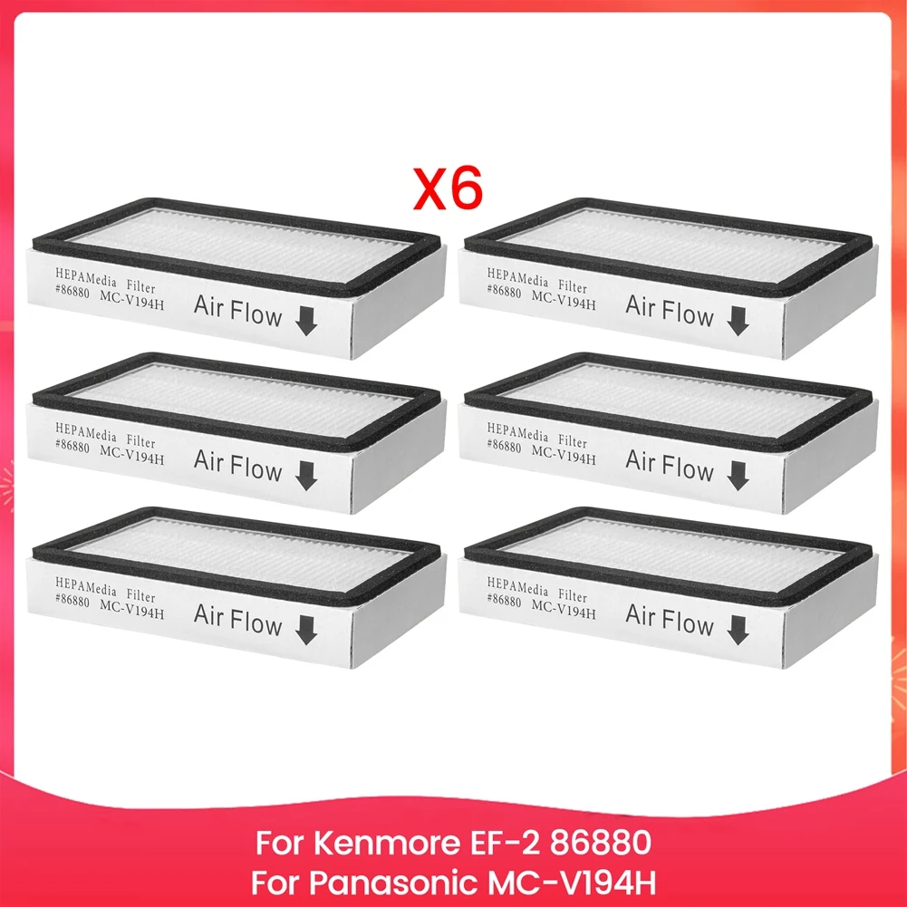 6PCS Hepa Filters F…