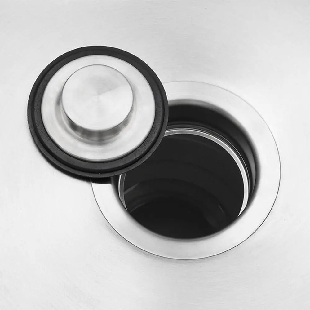 

Stainless Steel Sink Plug Hardware Round Anti-Odor Bathtub Stopper Leakage-proof Durable Sink Drain Cover Kitchen