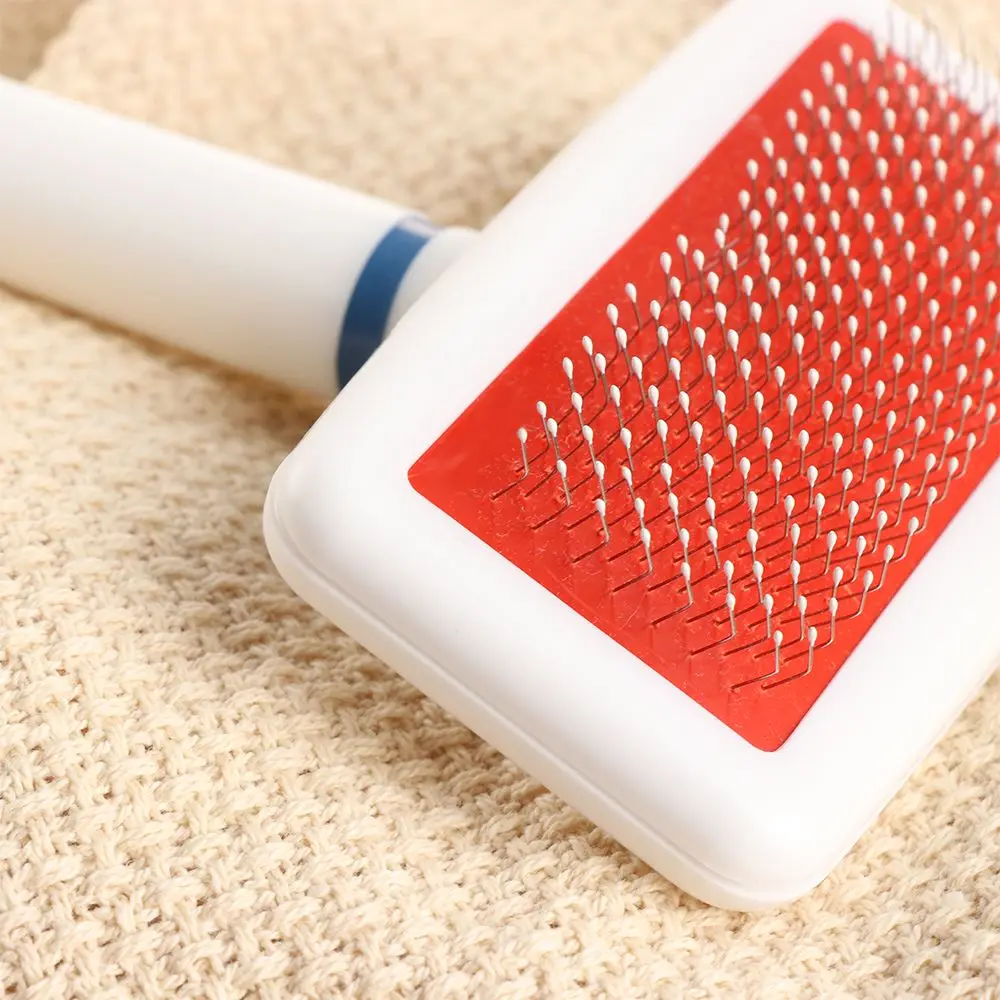 Pet Slicker Brush for Dogs Cats Massage Brush Deshedding Comb Grooming Brush for Poodle Maltese Puppy Kitten Guinea Pig Rabbit