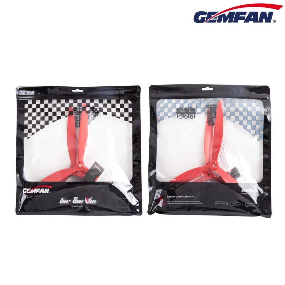 4Pairs (4CW+4CCW) Gemfan X-CLASS 1310 13X10X3 3-Blade Propeller Glass Fiber Nylon For RC X-Class FPV Drone MultiRotor