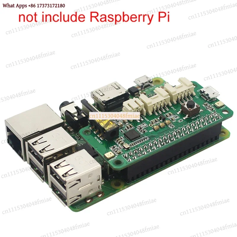 k05 ReSpeaker 2-Mics Pi HAT for Raspberry Pi 4 Model B Zero 3B Voice Module Dual Microphone Array Board