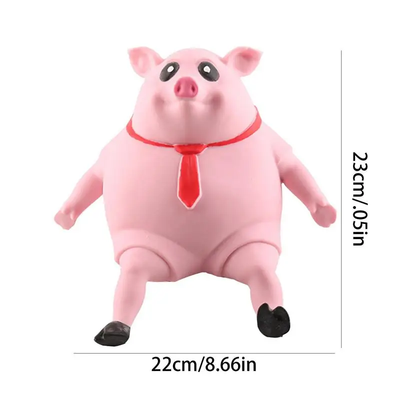 Squeeze Pink Pig Fidget Toys Slow Rebound TPR Squishy Piggy Doll Anti 스트레스 해소완구 Stress Relief Toys For Kids Adult