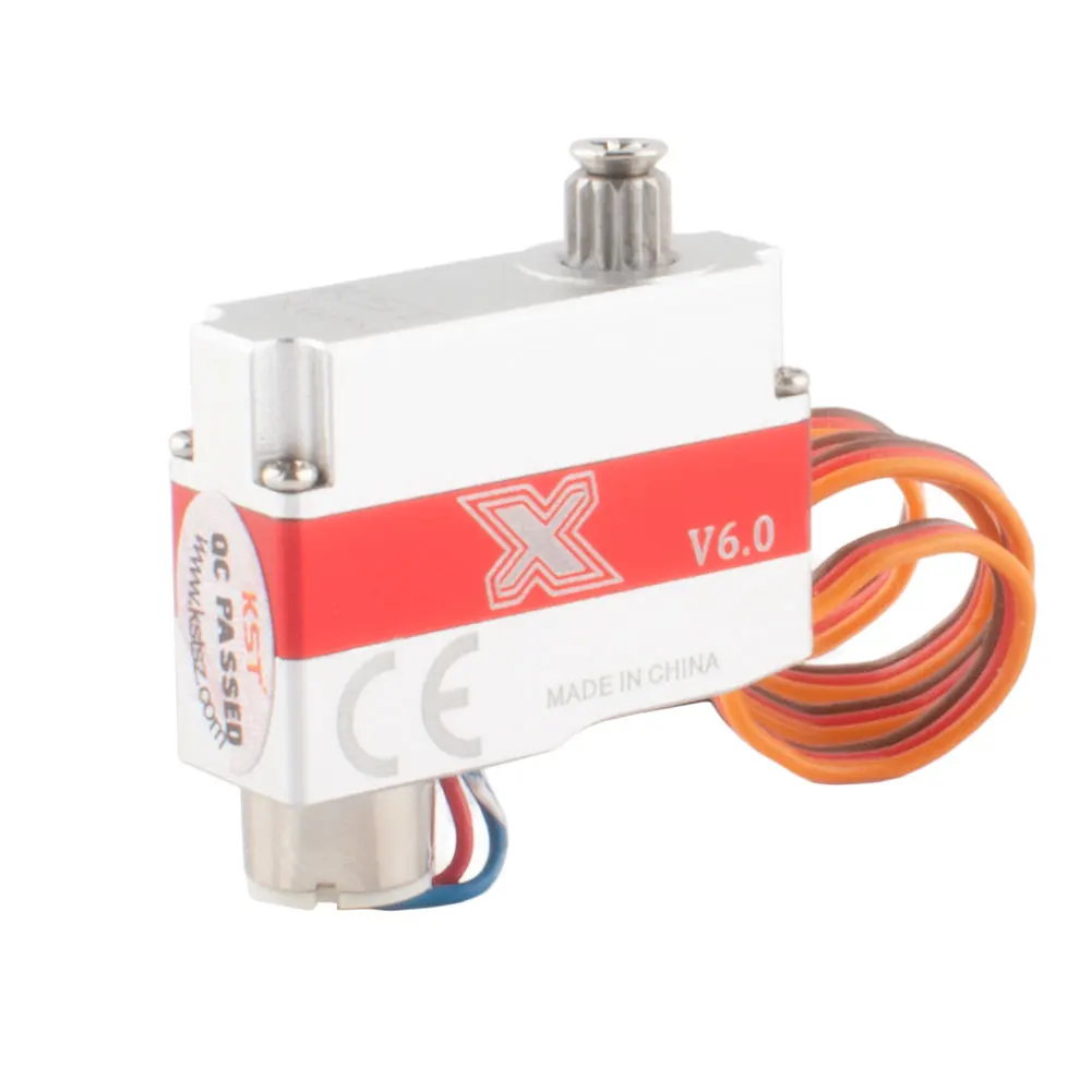 

KST X08N V6.0 2.8kg 0.09sec Micro Glider Metal Gear Digital Servo Motor for RC Drone