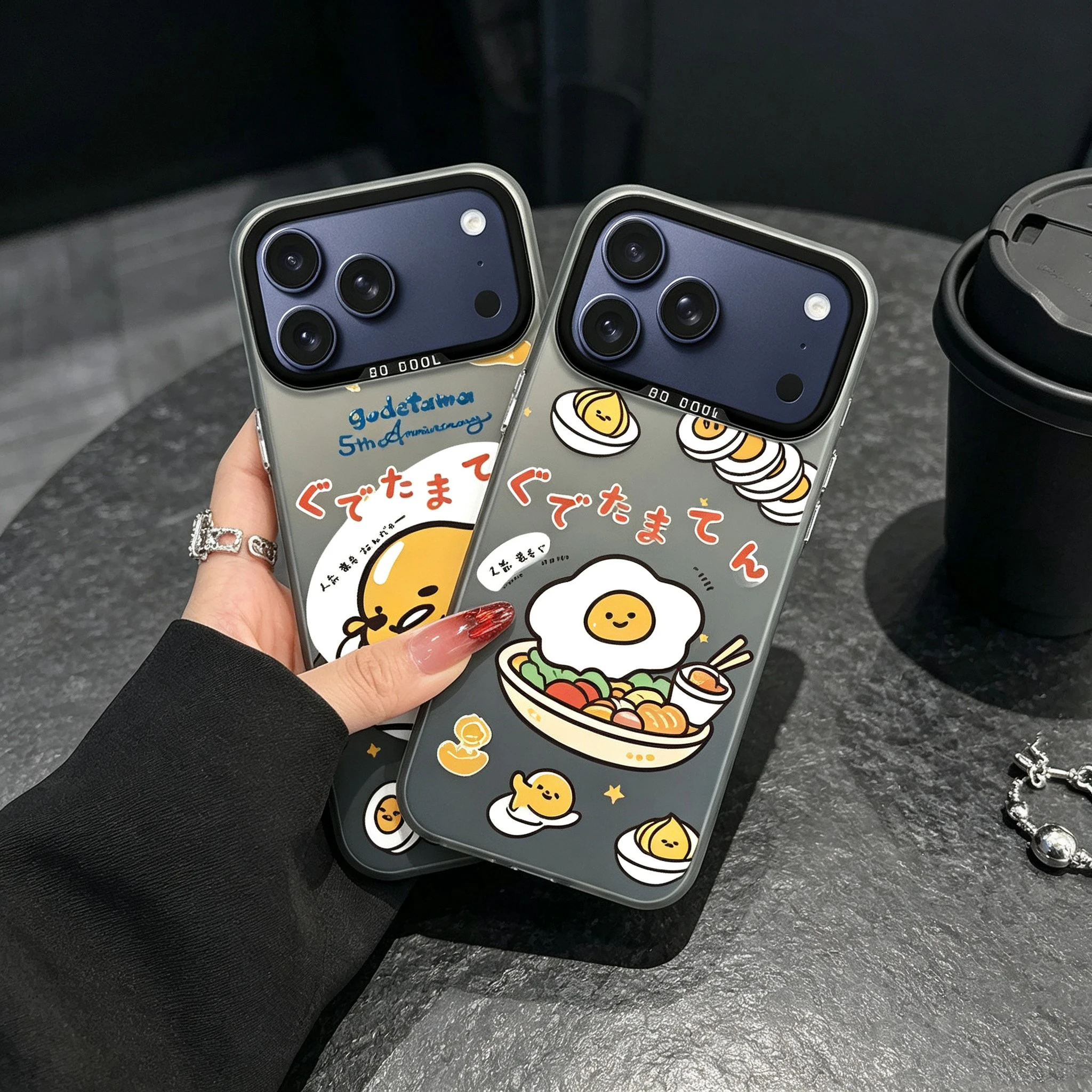 Cartoon G-GudetamaS Phone Case for Samsung Galaxy S26 S25 S24 S23 S22 S21 S20 Note20 Ultra Edge Plus 4G 5G Anti Fall Matte Cover