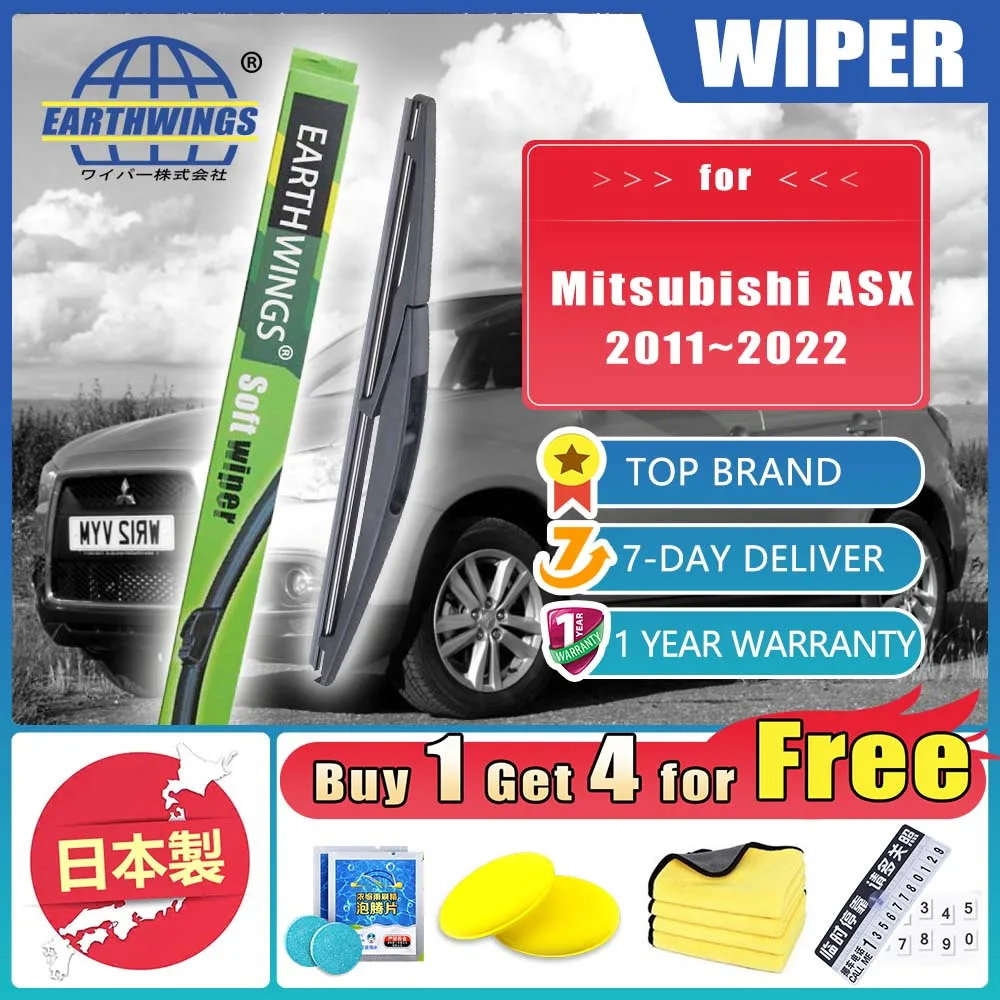 For Mitsubishi ASX 2011-2022 2021 2020 2019 2018 2017 2016 2015 Rear Wiper Blades Car Accessories Windshield Windscreen Window