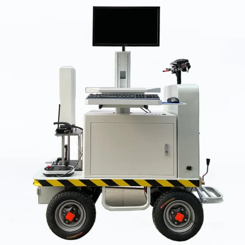 Mobile Roughness Profiler Portable Roughness Size Measurement Profiler Trolley Profiler Roundness Meter