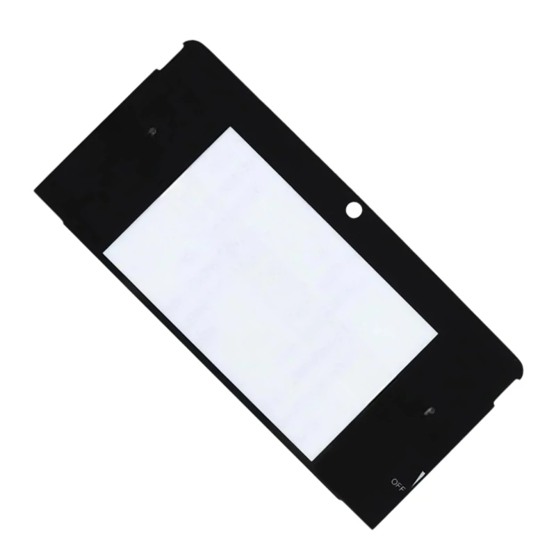 R91a moldura tela superior frontal lcd tampa lente tela para protetor lente 3ds