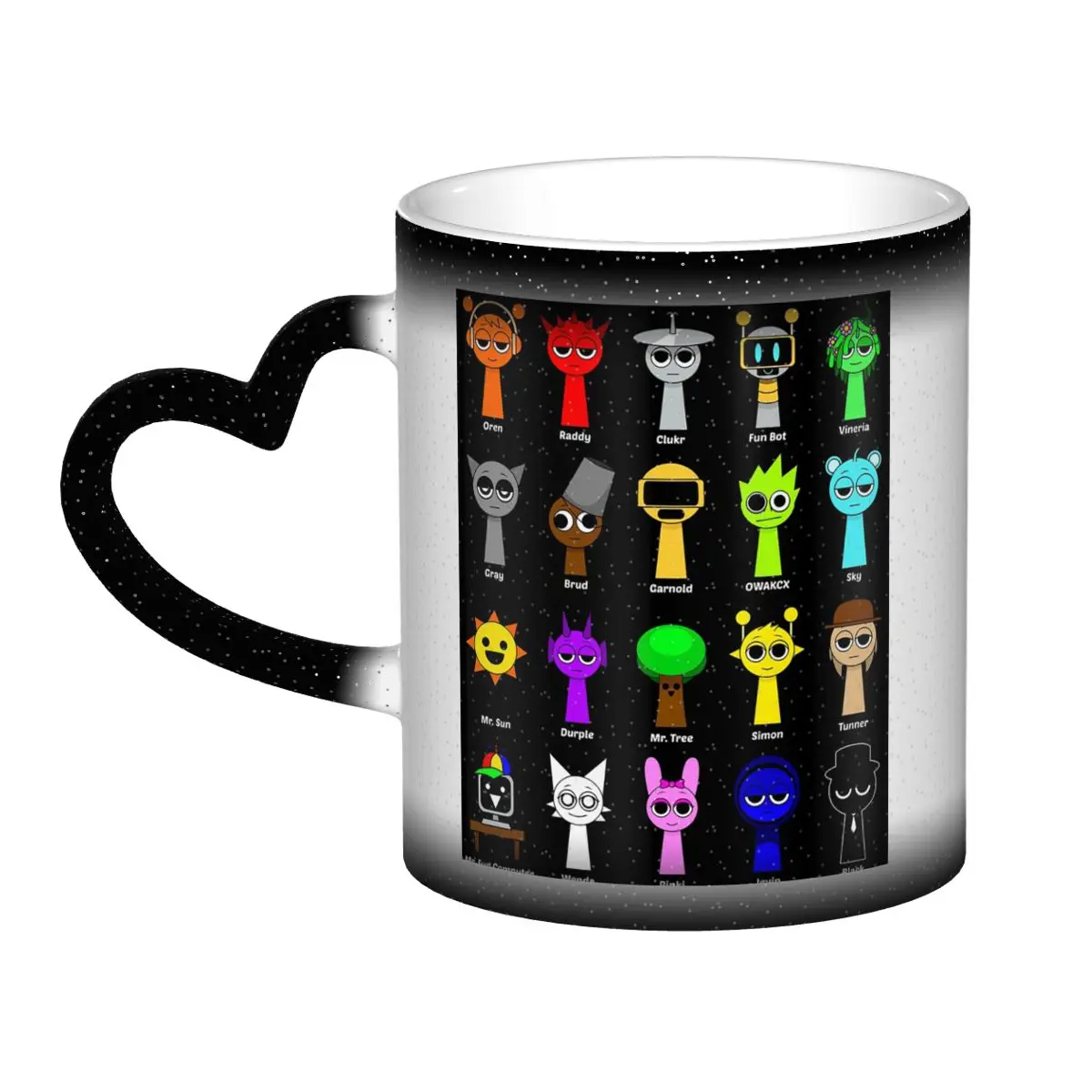 All My Sprunki Game Toys Mug Funny Ceramic Coffee Cups Tea Mugs Milk Cup Drinkware Gifts for Friends