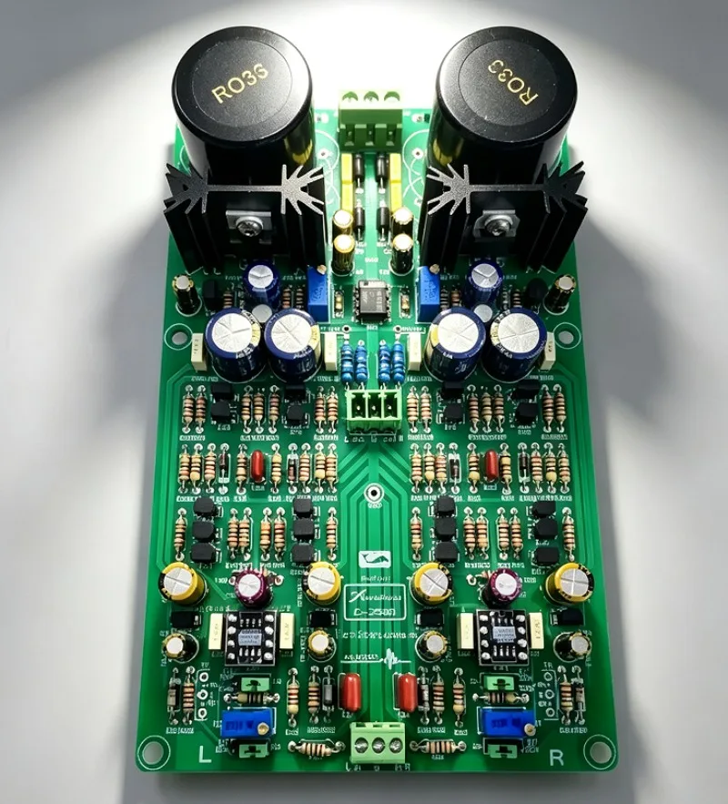 C-3850 Class A Pre-stage Finished Board, Reference Golden Throat Circuit, Integrated Linear Servo Power Supply