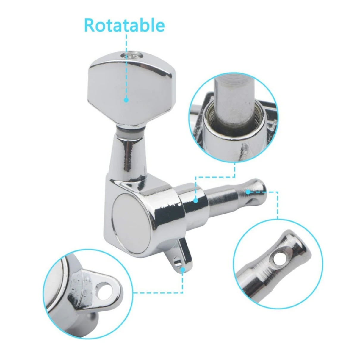 Thumbnail 4 - #29 Latest Guitar Tuning Pegs Offers