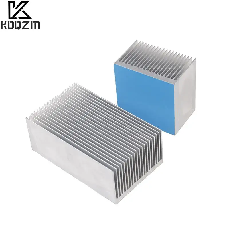 

Aluminum Alloy Heatsink Cooling Pad For High Power LED IC Chip Cooler Radiator Heat Sink 60*60*39mm/ 100*60*39mm