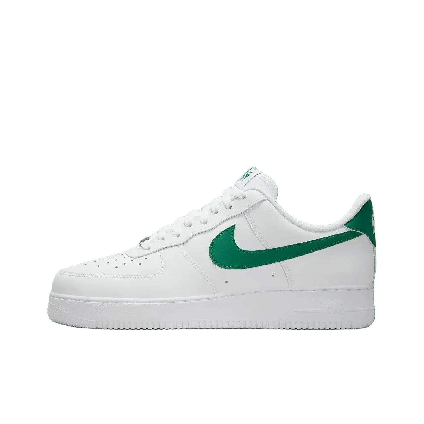 

Мужские низкие кеды для скейтбординга Nike Air Force 1, устойчивые к скольжению и истиранию, белые с зеленым, FJ4146-121