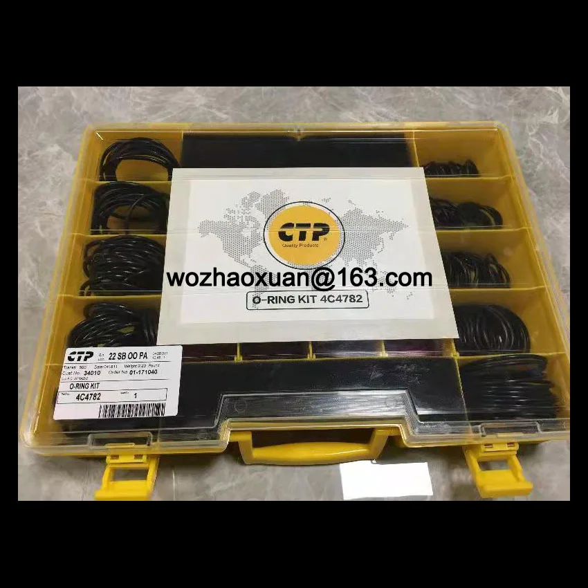 O-RING kit 270-1528 2701528 4C4782 4C-4782 Nitrile Rubber O-Ring kit For CAT Caterpillar Excavator O-RING KIT